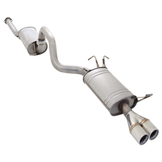 Falcon BA BF XR6 Sedan (Non Turbo) 2.5" Catback Exhaust Dual 3" Tip Raw 409