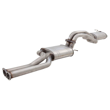 Falcon FG XR6 G6E Turbo Sedan XFORCE Twin 2.5" Catback Exhaust (Oe Cat) Raw 409
