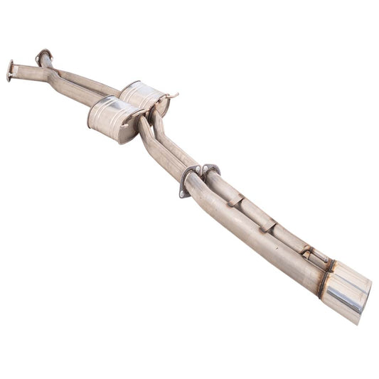 Commodore VT-VZ Sedan XFORCE Twin 2.5" Catback Exhaust Tailpipe Rear - Raw 409