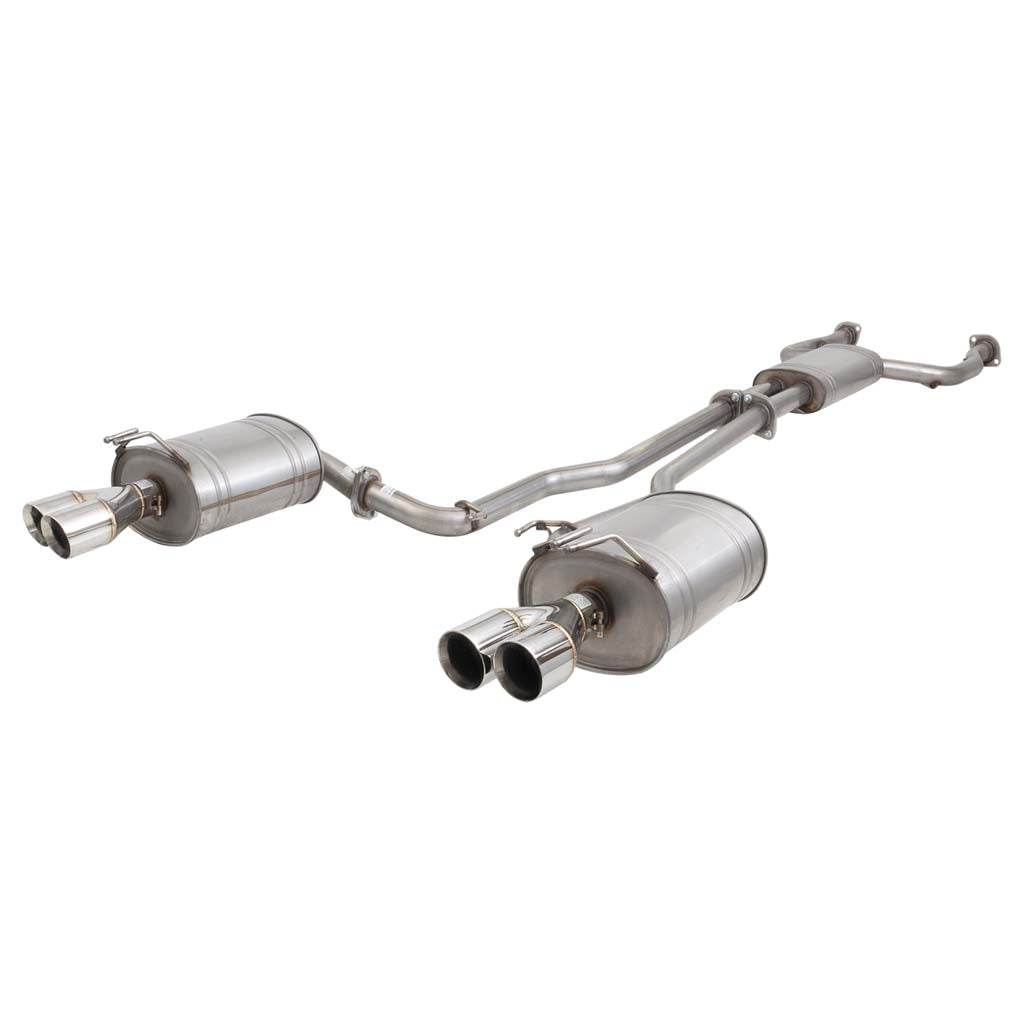 Holden Commodore VE VF Sedan XFORCE Twin 2.25" Catback Exhaust - Raw Finish 409