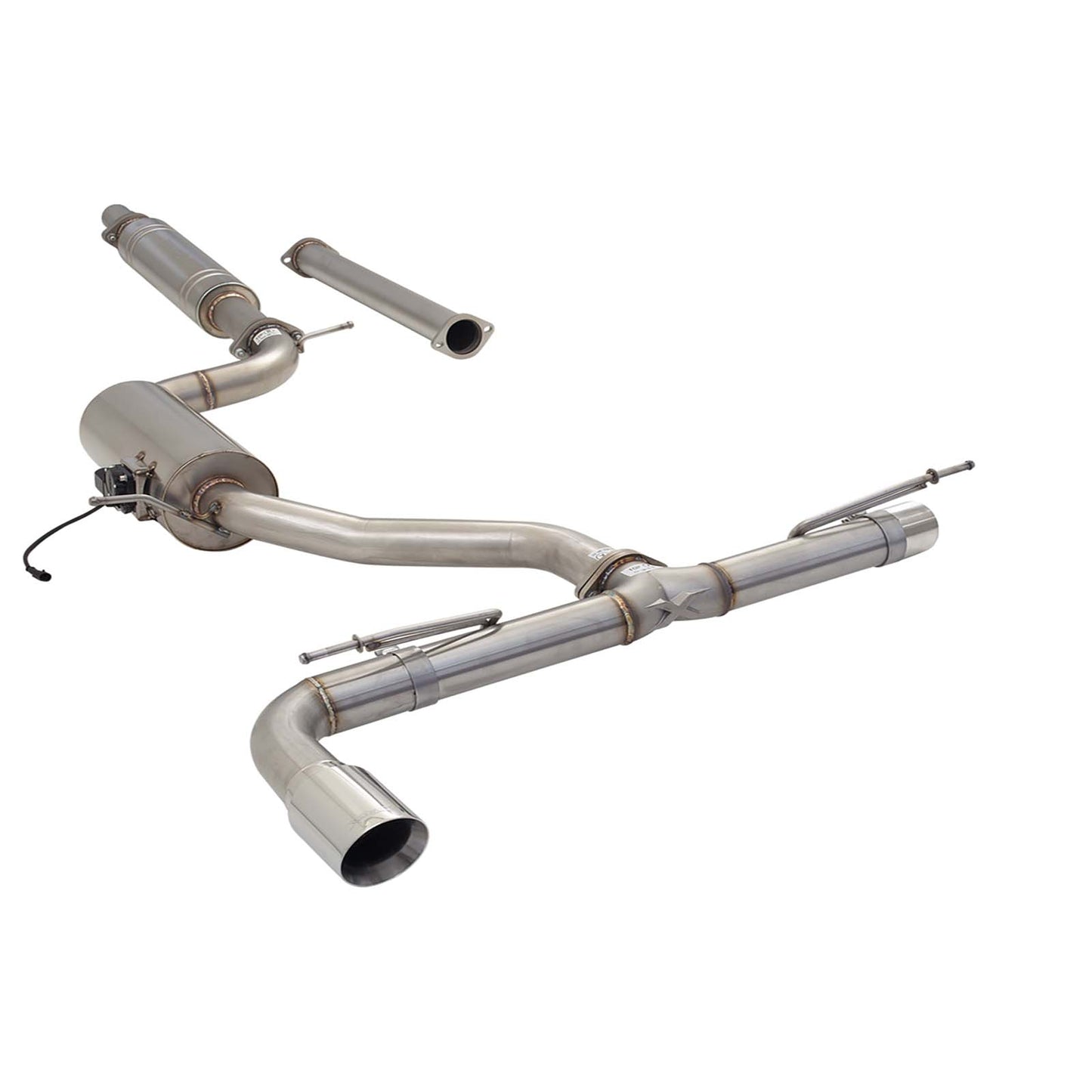 VW Golf TSI MK7 to MK8 Varex Valved Cat Back Exhaust System