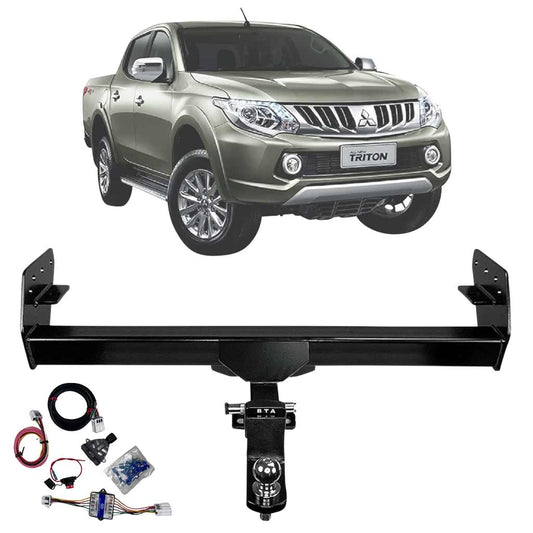 BTA Towbar Kit To Suit Mitsubishi Triton MQ/MR Ute No Bumper And Tray 05/2015 - On