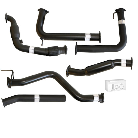 Nissan Navara D40 2.5L Auto 3 Inch Turbo Back Exhaust (DPF Model) 2007 - 2016 **** Tuning required after exhaust system fitment ****