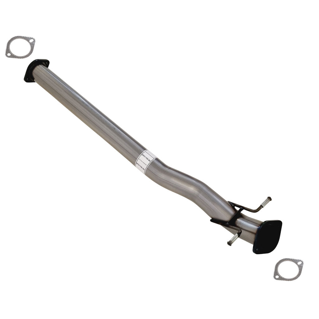 Ford Ranger PX 3 Inch Stainless Steel Muffler Delete Pipe Only Section