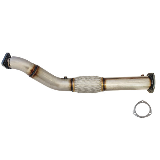 LANDCRUISER 79 SERIES VDJ79 SEP 2016> 3.5" DUMP PIPE SECTION WITHOUT CAT STAINLESS STEEL KIT