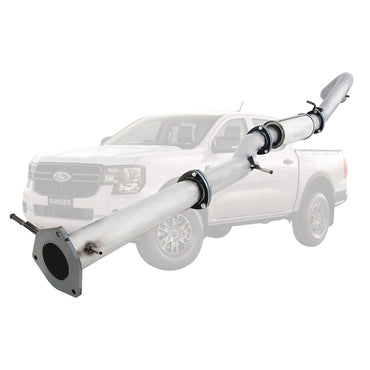 Ford Ranger Next Gen 2022 Onwards 3L V6 TD 3.5 Inch DPF Back Exhaust