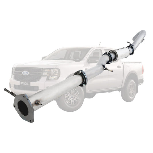 Ford Ranger Next Gen 2022 Onwards 3L V6 TD 3.5 Inch DPF Back Exhaust