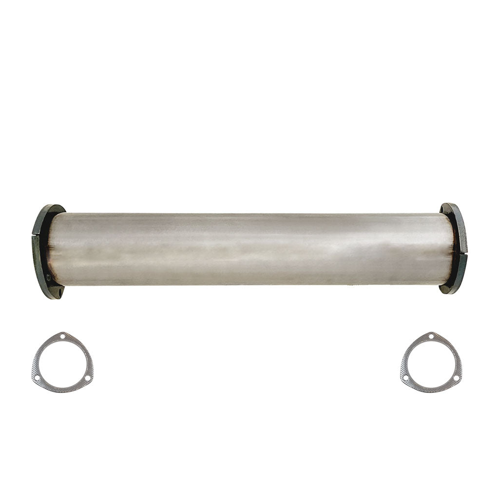 4" Toyota Landcruiser 79 Series 4.5L Interchangeable Stainless Pipe Only Option Kit