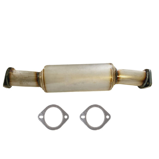 Stainless Steel Muffler Option To Suit Toyota Landcruiser 80 And 105 Series HDJ80R HZJ105 Wagon 1990 - 2007 With Gaskets