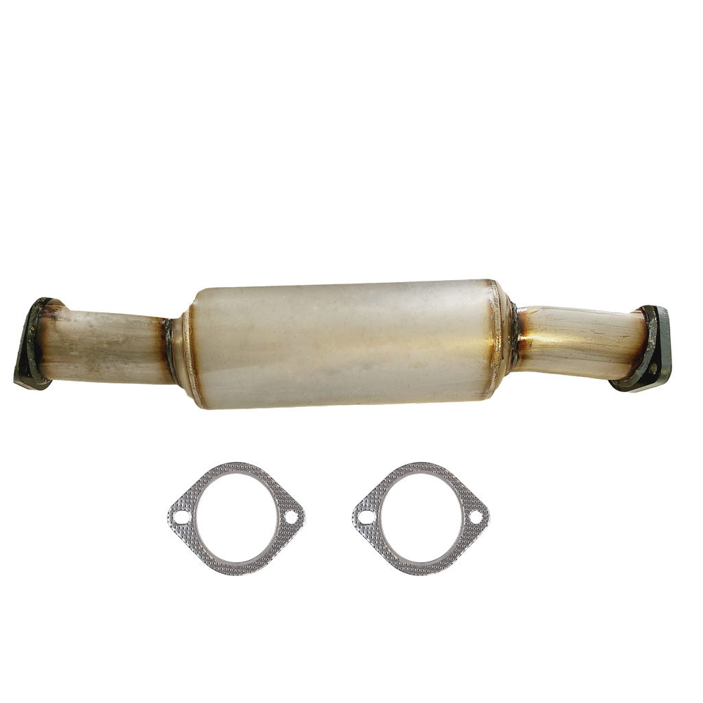 Stainless Steel Muffler Option To Suit Toyota Landcruiser 80 And 105 Series HDJ80R HZJ105 Wagon 1990 - 2007 With Gaskets