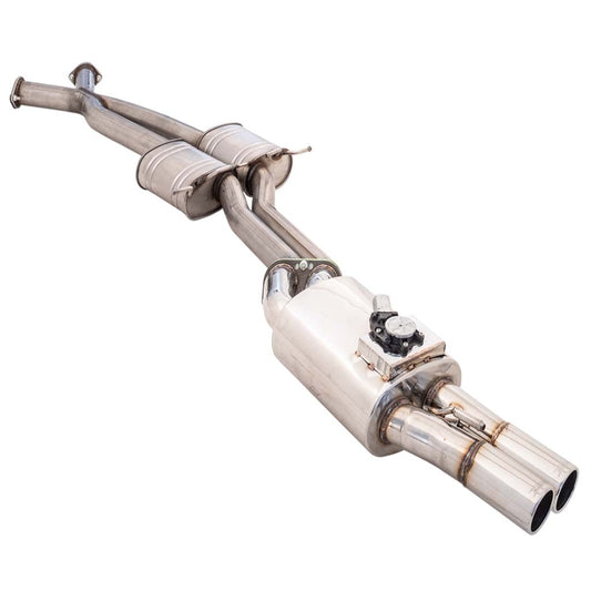 Commodore VT VX VY VZ V8 Sedan Twin 3 Inch Catback Exhaust Varex Rear -Raw 409