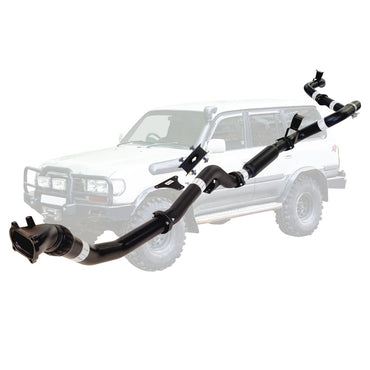 Toyota Landcruiser 80 Series 4.2L 1HD 3 Inch Turbo Back Exhaust with Cast Dump Pipe 1990 - 1998
