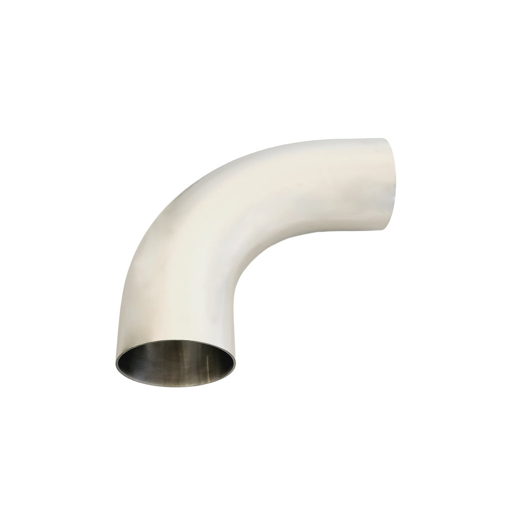XPS Mandrel Bend 2.5 Inch (63.5mm OD) 90 Degree 304 Brushed Stainless