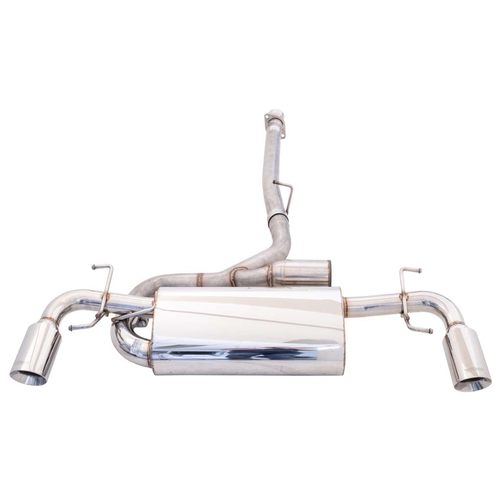 Mazda RX8 Nov 2008 2012 XFORCE 3" Catback Exhaust And Dual 4" Tips Raw 409