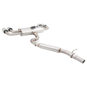 VW GOLF R MK7.5 Varex Valved Cat Back Exhaust System