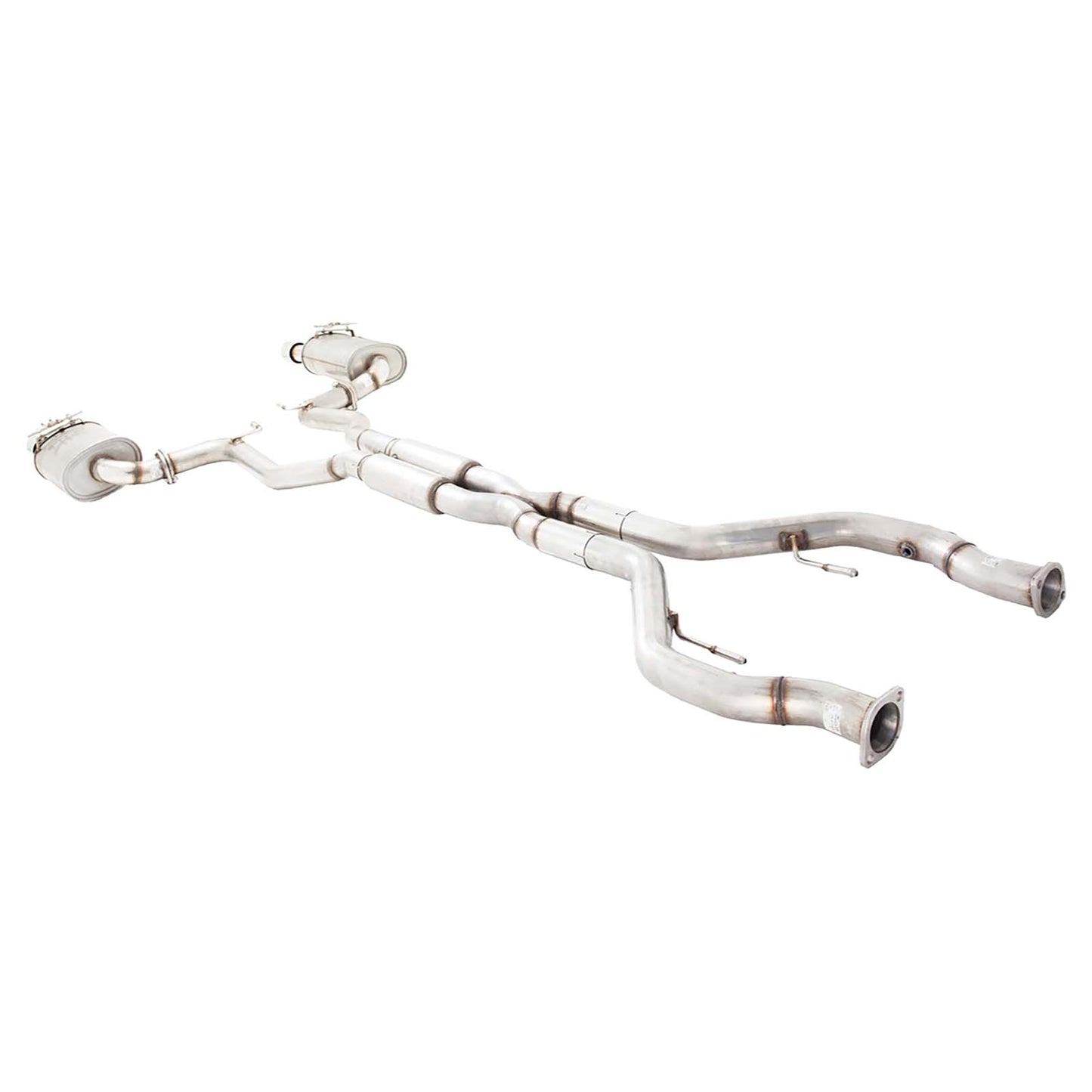 Holden Commodore VE VF Ute XFORCE Twin 3 Inch Catback Exhaust - Raw Finish 409