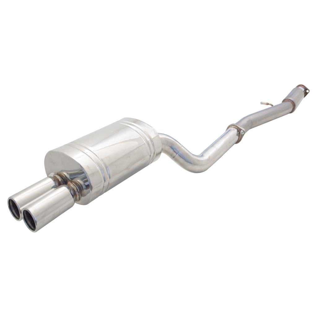 Subaru Impreza WRX Sti 1994-07 3" Catback Exhaust Oval Rear Twin Tip -Raw 409
