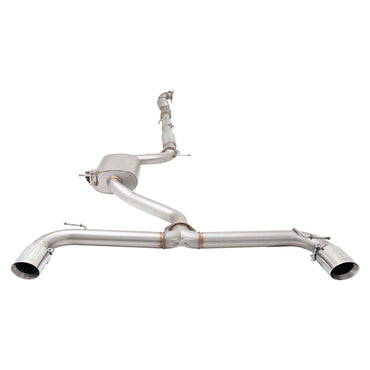 VW MK6 Varex Valved Turbo Back Exhaust System