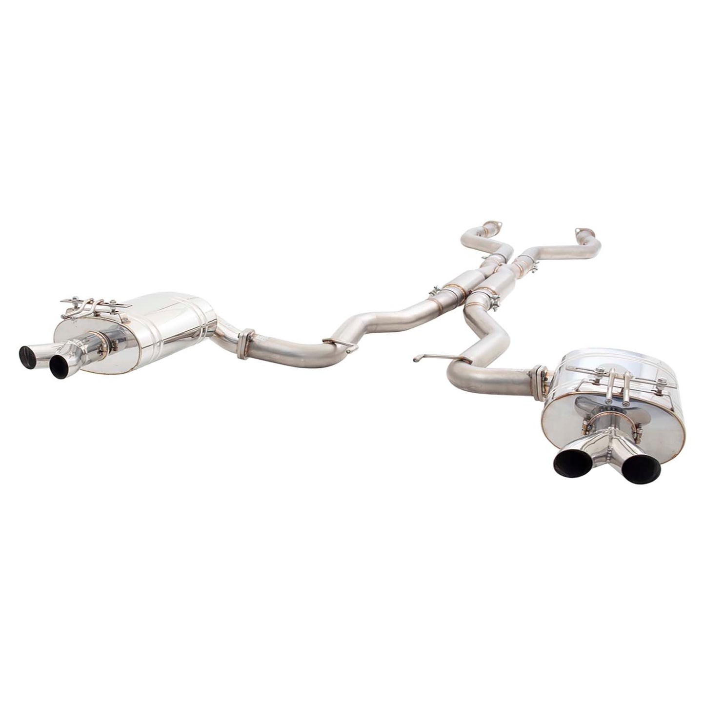 Holden HSV GTS GEN-F 2013 - 2017 XFORCE Twin 3 Inch Catback System - Polished SS