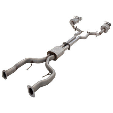 Statesman Caprice Wm Wn 2006+ XFORCE Twin 2.5" Cat Back System Raw 409 Stainless