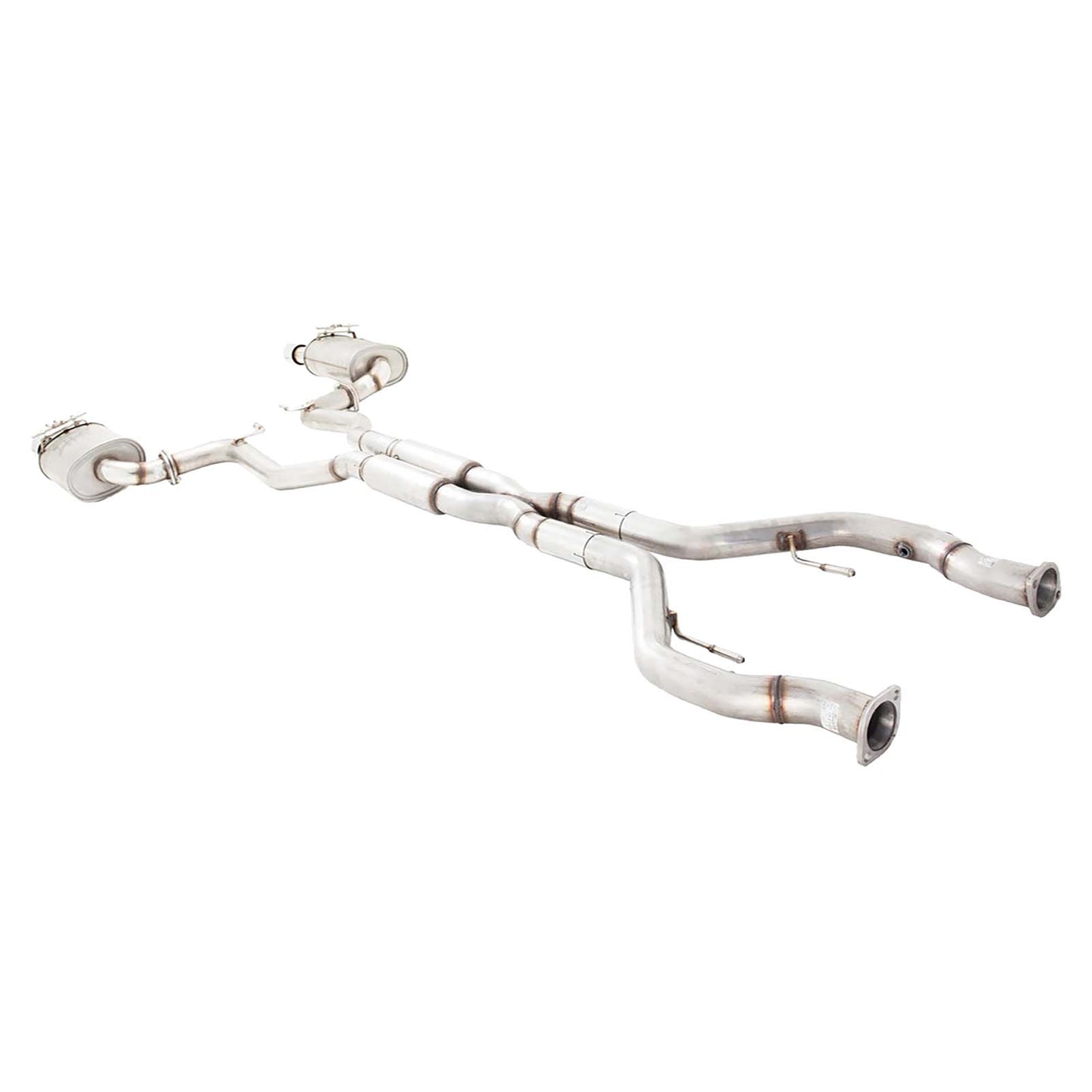 Holden Commodore VE VF Ute XFORCE Twin 2.5 Inch Catback Exhaust - Raw Finish 409
