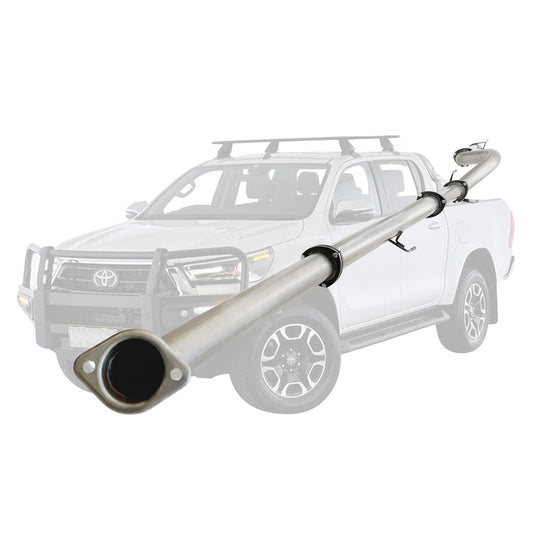 Toyota Hilux N80 2015 Onwards 2.8L 3.5 Inch DPF Back Exhaust