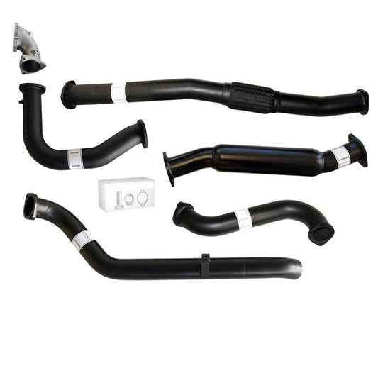 Nissan Patrol Y61 GU 4.2L TD42 Ute 3 Inch Turbo Back Exhaust Cast Dump 1996 - 2006 (Does not suit Coil Tower Braces)