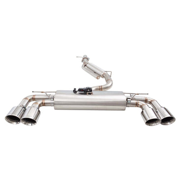 AUDI S3 8V Sedan Varex Valved Cat Back Exhaust System Including SmartBox Control Kit