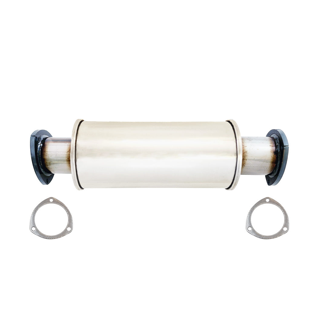 Toyota Landcruiser 79 Series VDJ 4.5L V8 3.5" Stainless Steel Muffler-Style Delete Kit