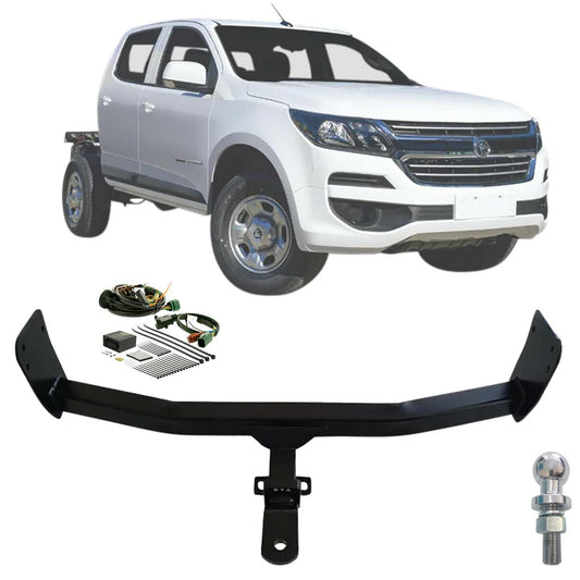 BTA Towbar Kit To Suit Holden Colorado Ute No Bumper and Tray 06/2012 - On Wiring Harness UNT24MF