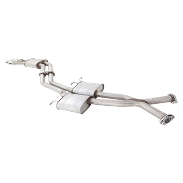 Holden Monaro V2 Cv8 5.7L V8 2001-03 XFORCE Twin 3" Catback Exhaust - Raw 409
