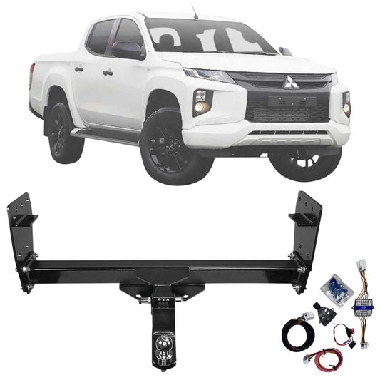 BTA Towbar Kit To Suit Mitsubishi Triton MQ MR Ute 05/2015 - Onward with bumper