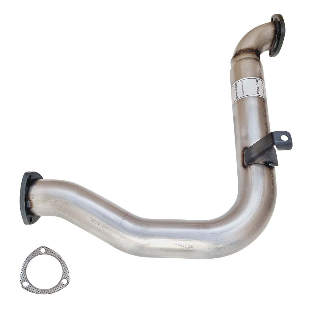 GU Nissan Patrol 3L ZD30 Ute And Wagon 3 inch Stainless Exhaust Dump Pipe Kit without Cat