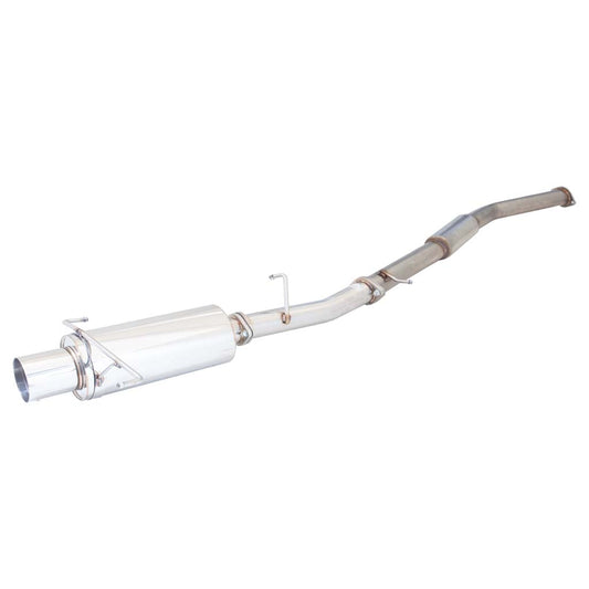 Nissan 200SX S14 S15 3 Inch Full Exhaust With Angle-Out Cannon - Raw 409