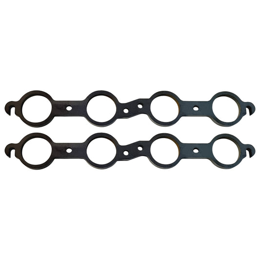 Extractor Header Plates for LS1 LS3 L76 L77 L98 LSA 2" Inch 50.8mm Port HFPLS200 x 2