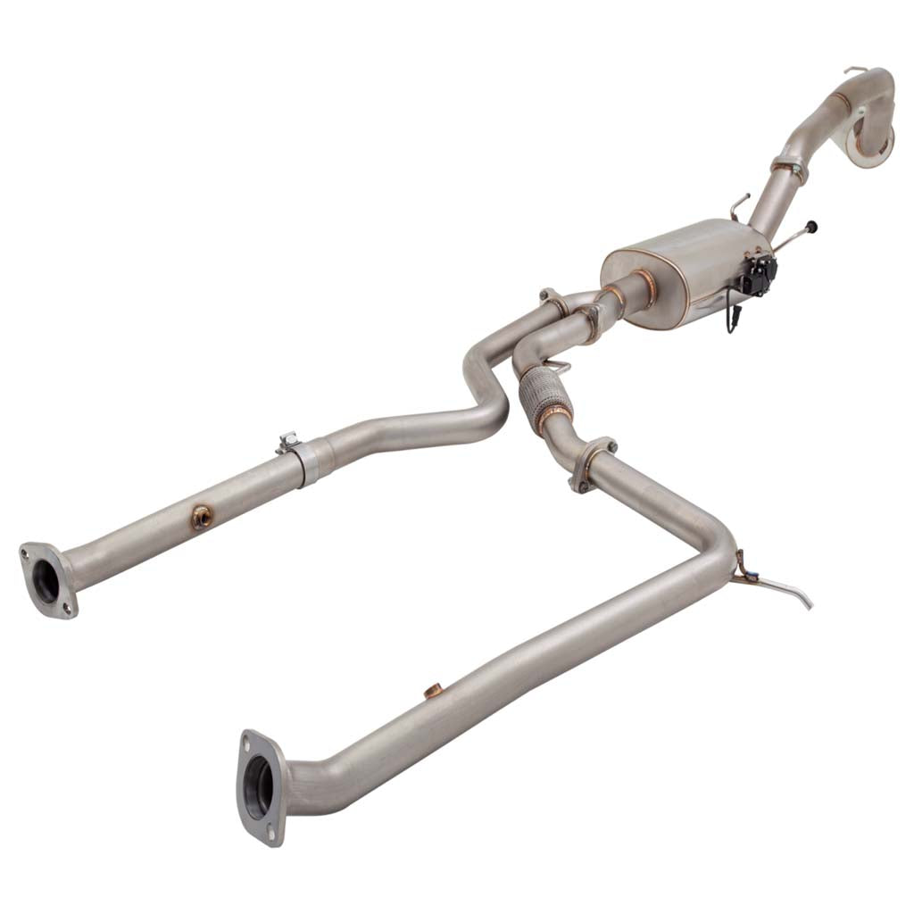 Patrol Y62 Wagon 5.6L V8 Petrol 3" Catback Exhaust Varex Centre - Polished SS