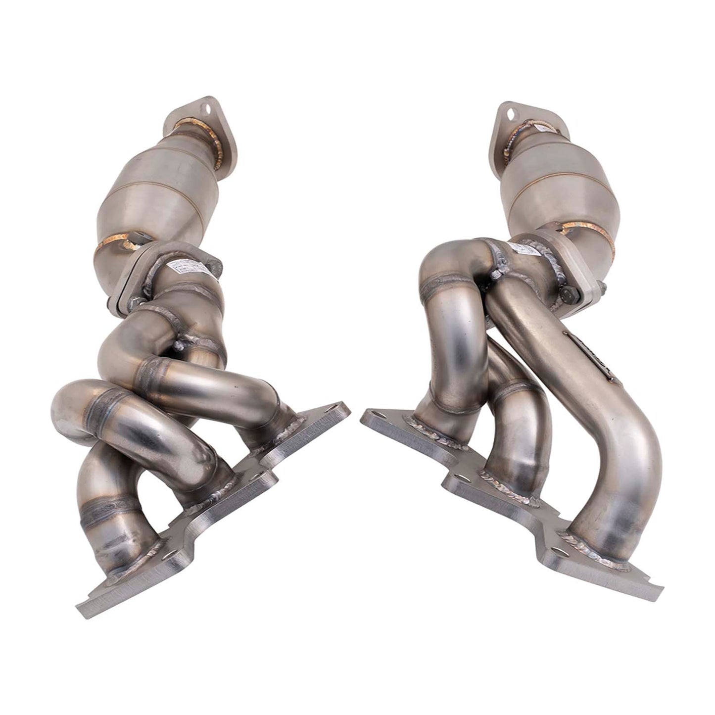 Holden VE SV6 Header 1"5/8 into 2.5" with Metallic Cats Matte Finish Stainless(SIDI O2 need extention leads)