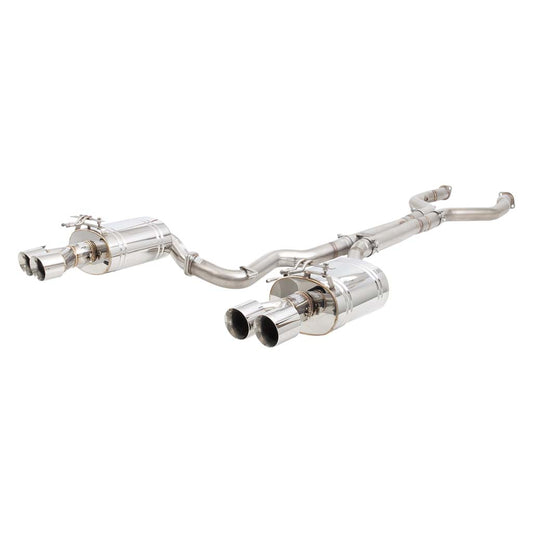 Holden VE/VF V8 Sedan Straight Pipe Center Twin 3Inch 304 SS Cat Back