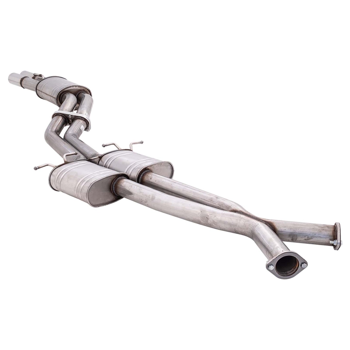 Holden Statesman WH WK WL XFORCE Twin 3 Inch Catback Exhaust - Raw 409