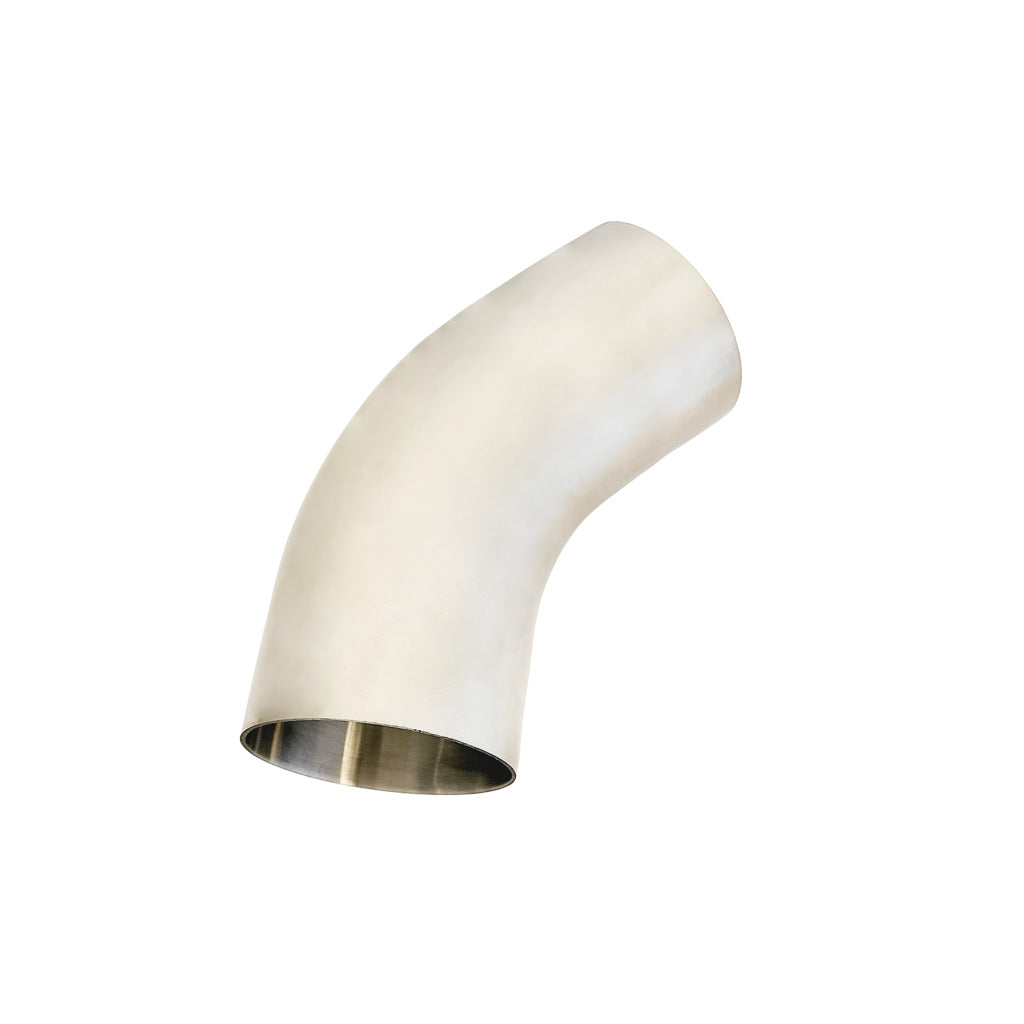 XPS Mandrel Bend 3 Inch (76.2mm OD) 45 Degree 304 Brushed Stainless