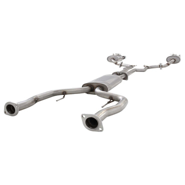 Holden Commodore VE VF Ute SV6 XFORCE Twin 2.25 Inch Catback - Raw 409