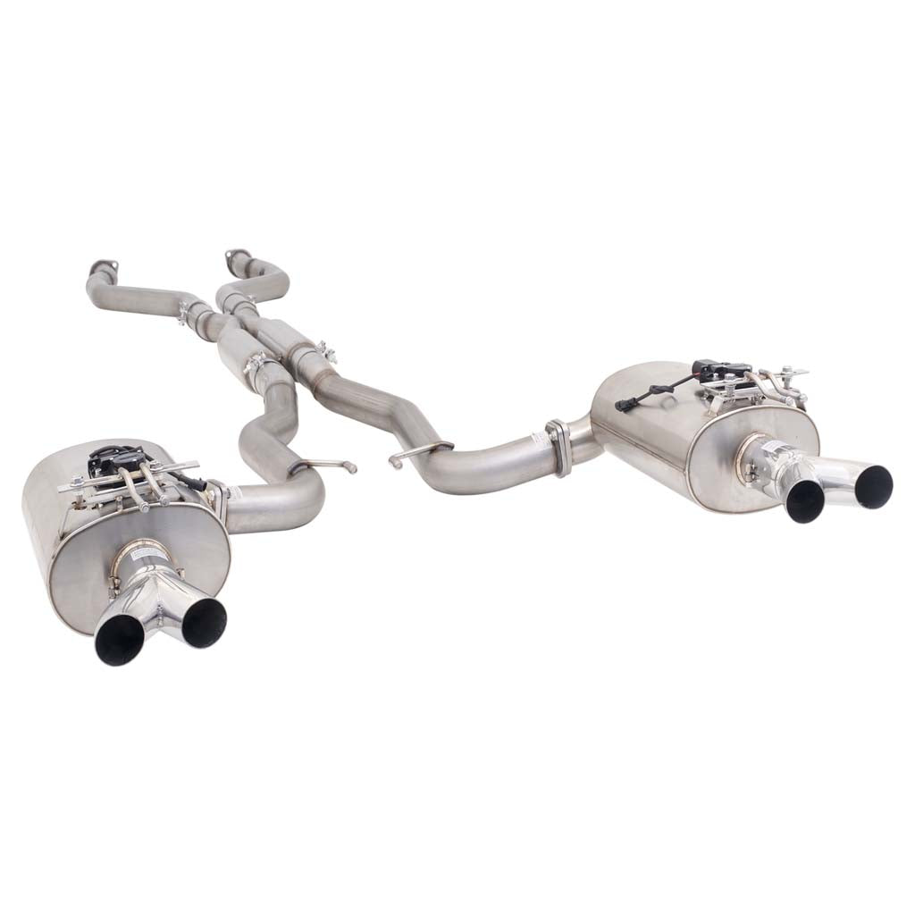 HSV GTS GEN-F 2013 - 2017 XFORCE Twin 3" Catback System Varex Rears - Raw 409