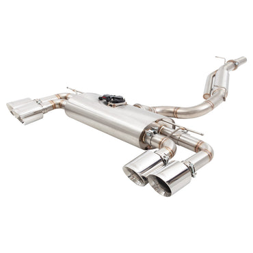 VW GOLF R MK8 Varex Valved Cat Back Exhaust System