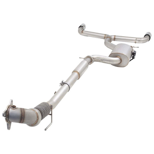 VW MK6 Varex Valved Turbo Back Exhaust System