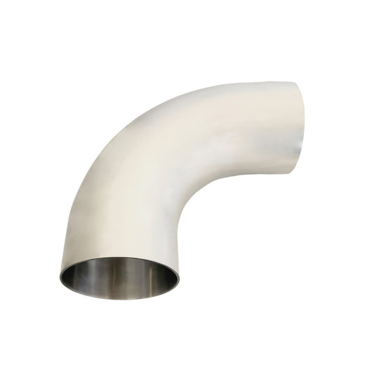 XPS Mandrel Bend 3.5 Inch (88.9mm OD) 90 Degree 304 Brushed Stainless