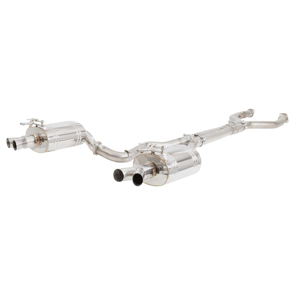 HSV VF Sedan Straight Pipe Center Twin 3Inch 304 SS Cat Back
