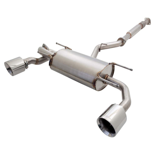 Toyota 86 And Subaru Brz XFORCE 3" Catback Dual Rear Exhaust Polished Stainless