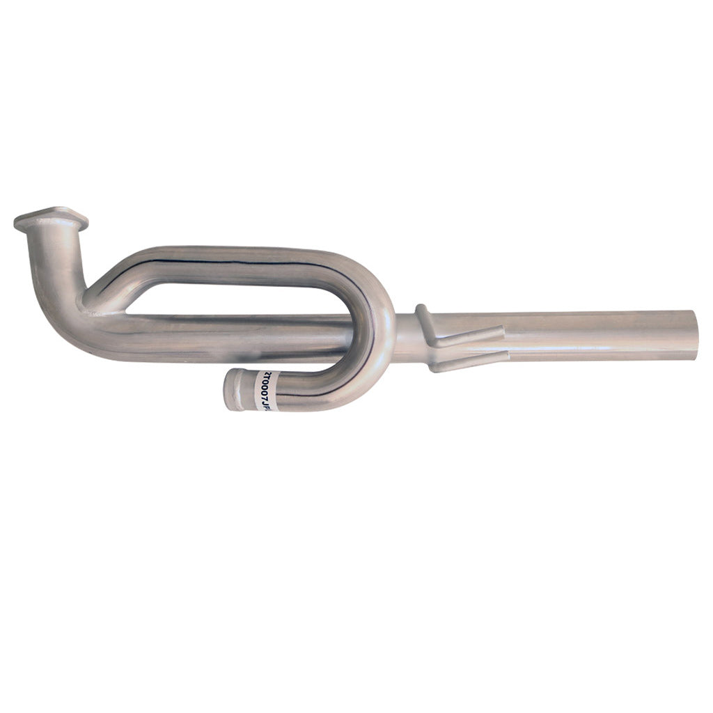 VE Holden Commodore V6 V8 Sedan And Wagon 2.5" Rear Exhaust Tailpipes J Pipes made of polished stainless steel