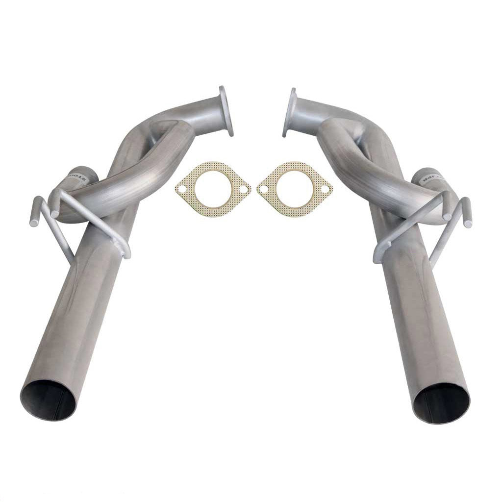 VE Holden Commodore V6 V8 Sedan And Wagon 2.5" Rear Exhaust Tailpipes J Pipes stainless steel components with flanges