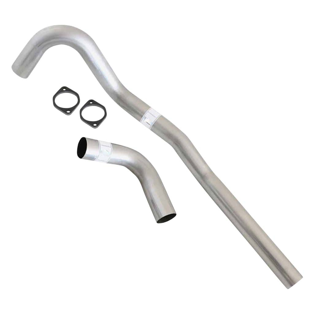 Falcon XR XT XW XY V8 Mandrel Bent RHS Outside Spring Tailpipe 3 Inch with stainless steel tubes and mounting gaskets